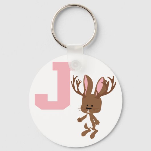 Porte-clés J est pour Jackalope (Recto)