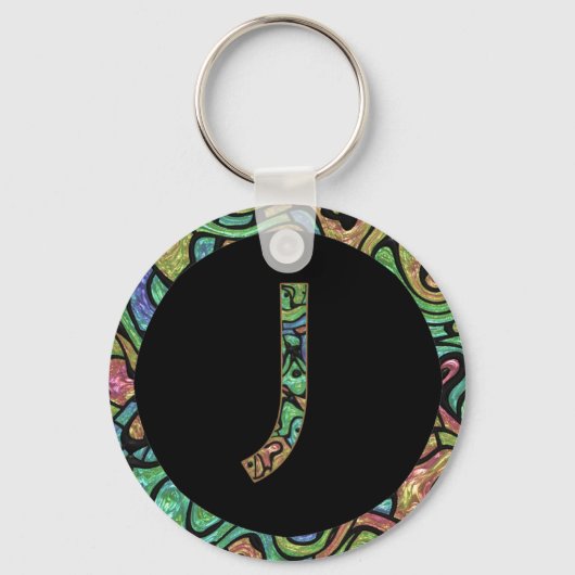 Porte-clés J Monogramme (Recto)
