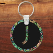 Porte-clés J Monogramme (Recto)