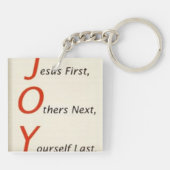 PORTE-CLÉS J.O.Y (Dos)