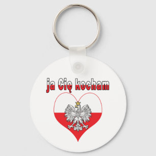 Porte-clés ja Cie kocham Coeur de l'aigle