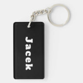 Porte-clés Jacek (homonymie) (Dos)