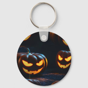 Porte-clés Jack-o'-lantern