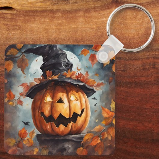 Porte-clés Jack-o'-lantern (Verso)