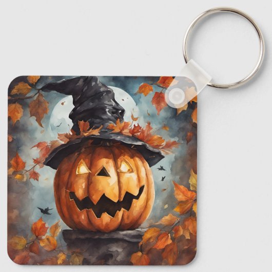 Porte-clés Jack-o'-lantern (Dos)