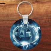 Porte-clés Jack-o-lanterne éffrayant (Recto)