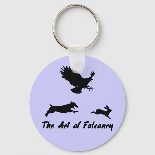 Porte-clés Jack Russel et Falconry (Recto)