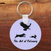 Porte-clés Jack Russel et Falconry (Recto)