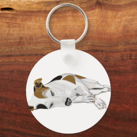 Porte-clés Jack Russell (Recto)