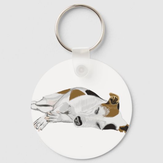 Porte-clés Jack Russell (Verso)