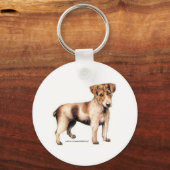 Porte-clés Jack Russell Terrier (Recto)