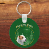 Porte-clés Jack Russell Terrier (cassé) Porte - clé de la pai (Recto)