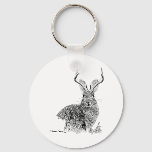 Porte-clés Jackalope (Recto)