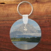 Porte-clés Jackson Hole River au parc national de Grand Teton (Verso)