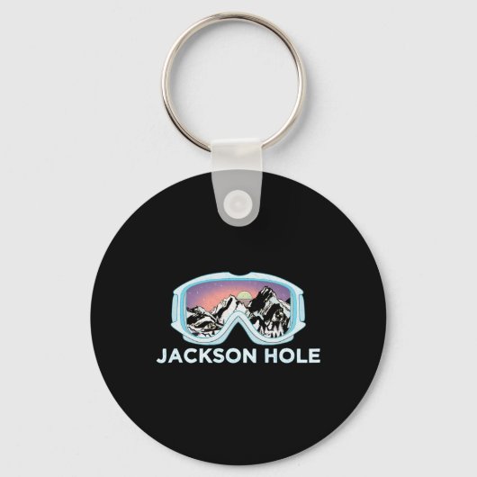 Porte-clés Jackson Hole Ski Design Jackson Hole (Recto)
