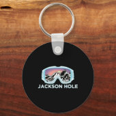 Porte-clés Jackson Hole Ski Design Jackson Hole (Recto)