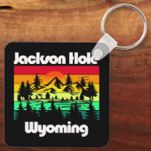 Porte-clés Jackson Hole Wyoming (Verso)