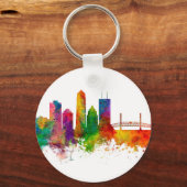 Porte-clés Jacksonville Florida Skyline (Recto)