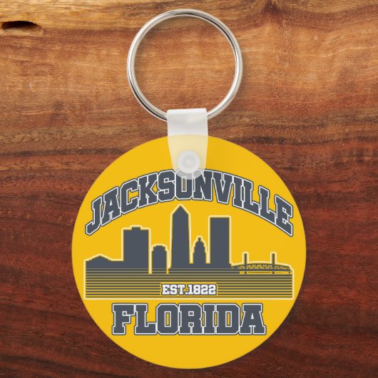 Porte-clés Jacksonville, Floride (Recto)