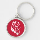 Porte-clés Jacksonville State University Gamecocks Red Eagle (Devant)