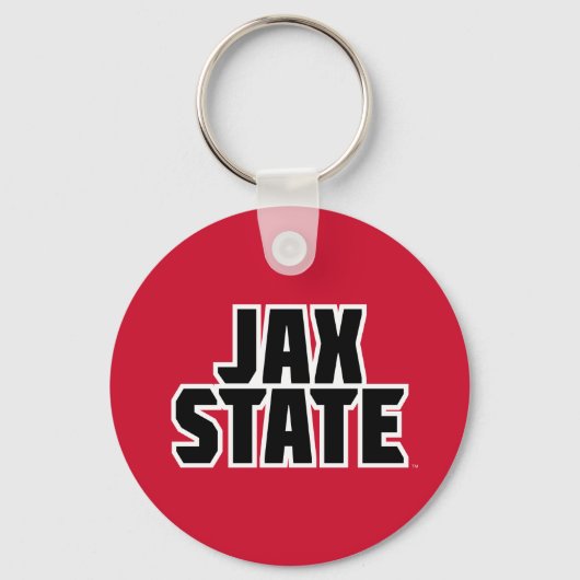 Porte-clés Jacksonville State University JAX STATE Bold Text (Recto)