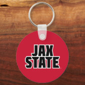 Porte-clés Jacksonville State University JAX STATE Bold Text (Recto)