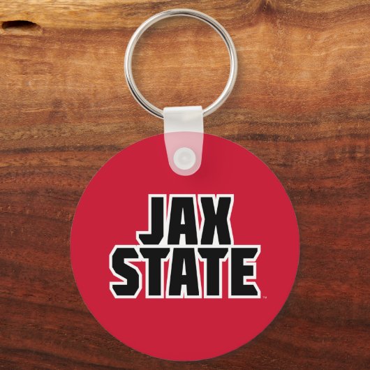 Porte-clés Jacksonville State University JAX STATE Bold Text (Recto)