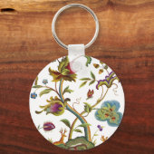 Porte-clés Jacobean Crewel Brodery Arbre de vie (Recto)