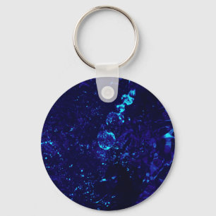 Porte-clés Jacuzzi bleu Bulles Porte - clé