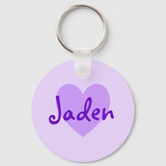 Porte-clés Jaden en violet (Recto)