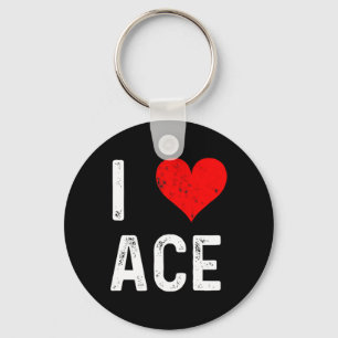 Porte-clés J'adore Ace