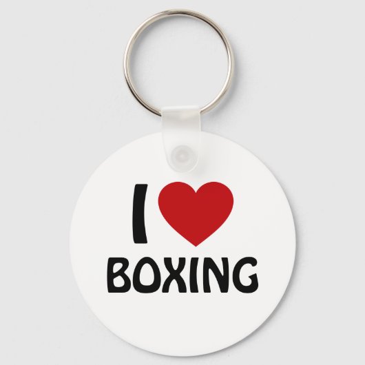 Porte-clés J'adore BOXING (Recto)