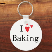 Porte-clés J'adore cuisiner (Recto)