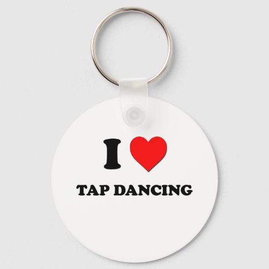 Porte-clés J'adore danser sur Tap (Recto)