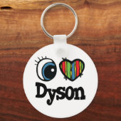 Porte-clés J'adore Dyson (Recto)