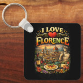 Porte-clés J'adore Florence (Recto)