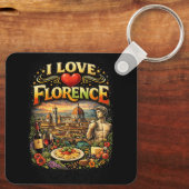 Porte-clés J'adore Florence (Verso)