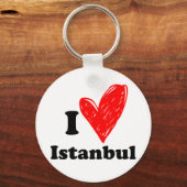 Porte-clés J'adore Istanbul (Recto)
