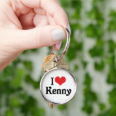 Porte-clés J'adore Kenny (main)