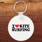 Porte-clés J'adore Kitesurf (Recto)