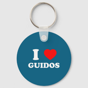 Porte-clés J'adore la citation drôle italo-américaine de Guid