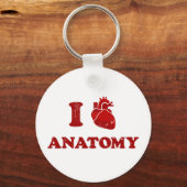 Porte-clés j'adore l'anatomie2 (Recto)