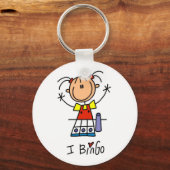 Porte-clés J'adore le Bingo (Recto)