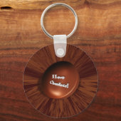 Porte-clés J'adore le chocolat (Recto)