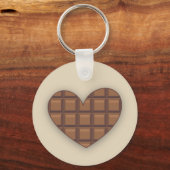 Porte-clés J'adore le chocolat (Recto)