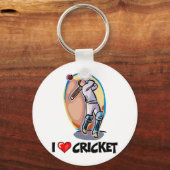 Porte-clés J'adore le cricket (Recto)