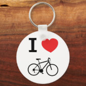 Porte-clés J'adore le cyclisme (Recto)