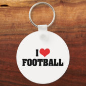 Porte-clés J'adore le football (Recto)