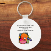 Porte-clés j'adore le ping-pong (Recto)