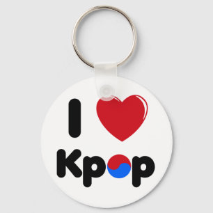 Porte-clés J'adore le porte - clé K-pop